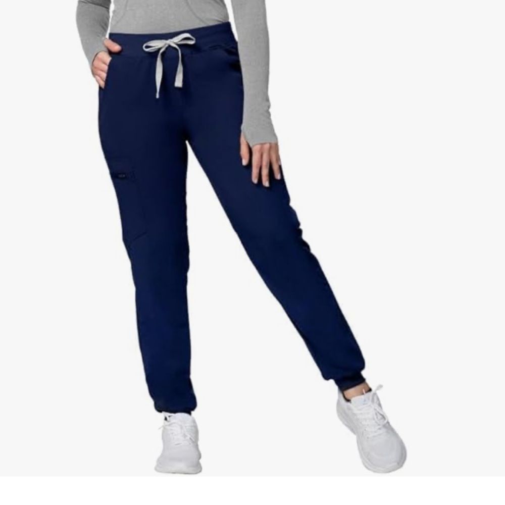 Navy blue scrub pants